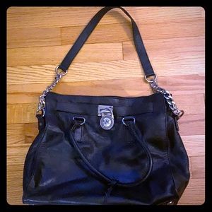 Michael Kors Black leather bag